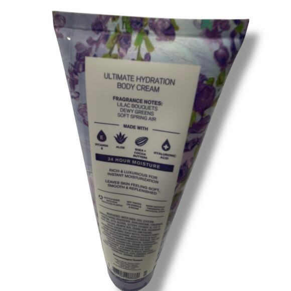 Bath & Body Works Fresh Cut Lilacs Ultra Hydration Body Cream Lotion 24 HR 8 oz - Picture 6 of 11